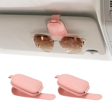 Yuoyar 4 Packs Sunglasses Holders for Car